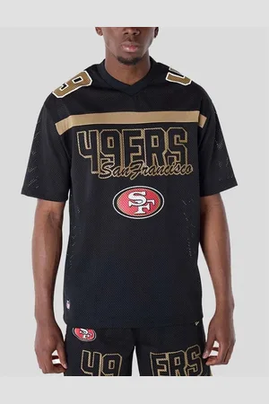 New Era Camiseta CAMISETA SAN FRANCISCO 49ERS NFL MESH TEE BLACK para hombre