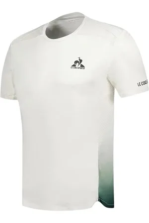 Le Coq Sportif Tops y Camisetas TENNIS PRO TEE SS 24 N°3 M MARSHMALLOW para hombre