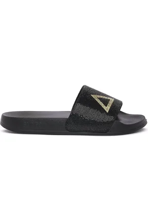 sun68 Sandalias 11 SLIPPERSLOGO STRASS para mujer