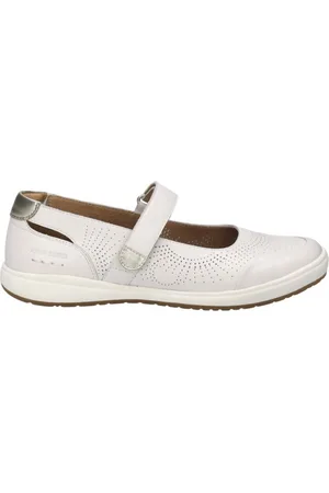Josef Seibel Bailarinas BAILARINAS CAREN-68 PIEL BLANCA para mujer