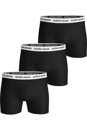 Björn Borg Boxer 3-Pack Boxers Contrast Zwart/Wit para hombre