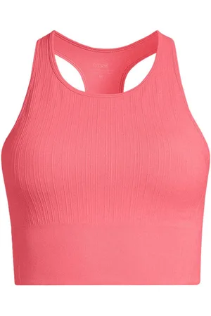 Casall Jersey Multi Rib Seamless Padded Sports Top para mujer