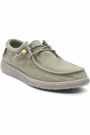 Pitas Zapatos Bajos WP-150WALLABI WASHED para hombre