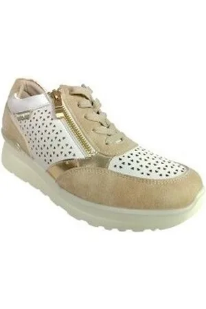Amarpies Zapatillas deporte Zapato señora 28301 ast beig para mujer