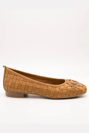 Carmela Bailarinas 162169-01 Camel para mujer