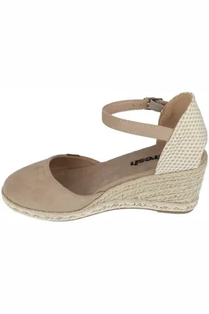 Refresh Zapatillas de senderismo Alpargatas antelina para mujer