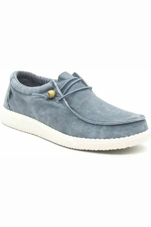 Pitas Zapatos Bajos WP-150 WALLABI WASHE para hombre