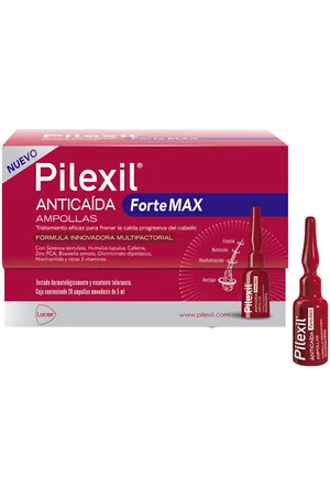 Pilexil Tratamiento capilar Forte Max Ampollas Anticaída 20 X para mujer