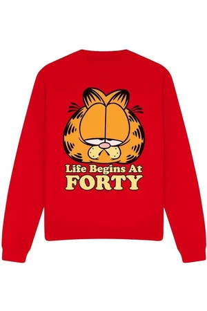 Garfield Jersey Life Begins At Forty para mujer