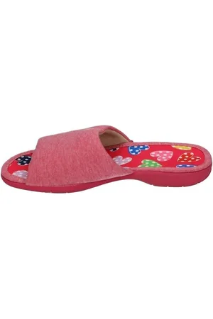 VULCA-BICHA Pantuflas Chinelas corazón para mujer