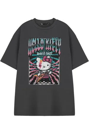 Hello Kitty Camiseta World Tour para mujer