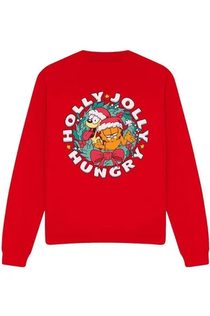 Garfield Jersey Holly Jolly Hungry para mujer