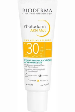 Bioderma Protección solar Photoderm Akn Mat Fluido Pieles Grasas Y Acnéicas Spf30 para mujer