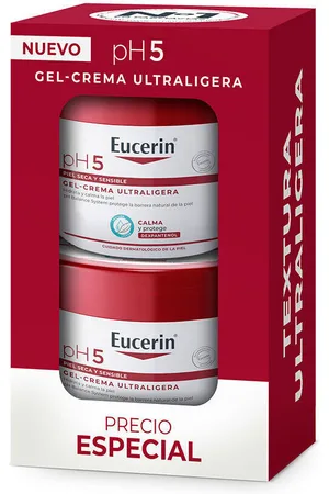Eucerin Tratamiento corporal Ph5 Gel-crema Ultraligera Pack 2 X para mujer