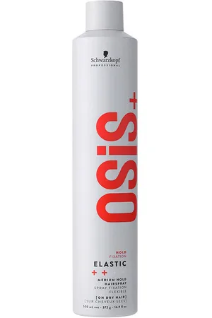 SCHWARZKOPF Fijadores Osis+ Elastic Medium Hold Hairspray para mujer