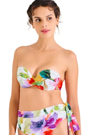 Lisca Bañador Top de traje baño bandeau con balconette preformado ROMA para mujer