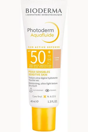 Bioderma Protección solar Photoderm Aquafluide Spf50+ claro para mujer
