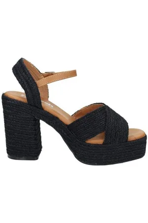 Refresh Sandalias Sandalias de rafia para mujer