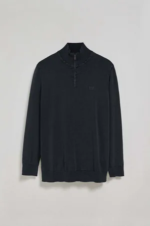 Polo Club® Jersey BLOCK ZIPPER NECK GD para hombre
