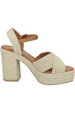Refresh Sandalias Sandalias de rafia para mujer