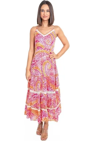 Isla Bonita By Sigris Vestido largo Vestido Largo Midi para mujer