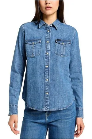 Lee Camisa 112355113 WESTERN SHIRT-PEAKED para mujer
