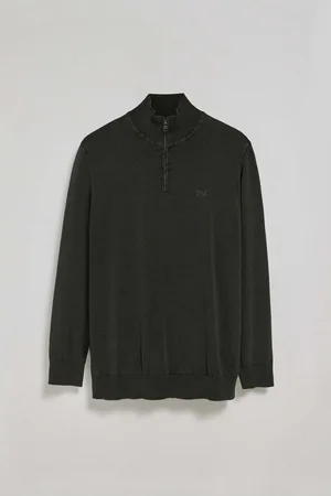Polo Club® Jersey BLOCK ZIPPER NECK GD para hombre