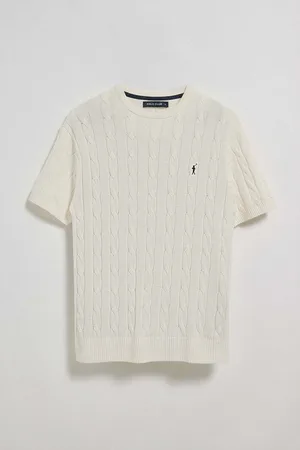 Polo Club® Jersey RIGBY GO SS CABLE U NECK para hombre