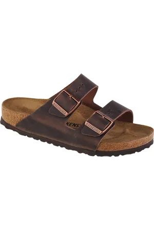 Birkenstock Pantuflas Arizona LEOI Habana para mujer