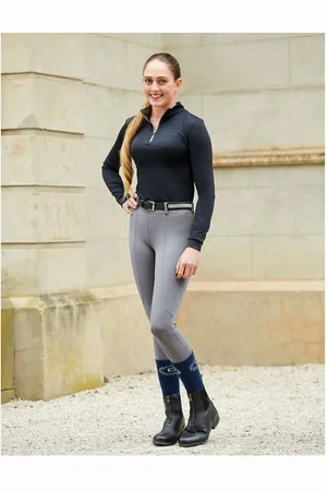 Dublin Leotardos Legging équitation performance flex knee patch fille para niña
