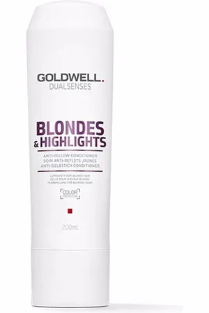 Goldwell Acondicionador Blondes Highlights Anti-yellow Conditioner para mujer