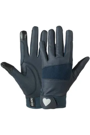 Horze Guantes Gants avec imprimé cœur scintillant enfant para niño
