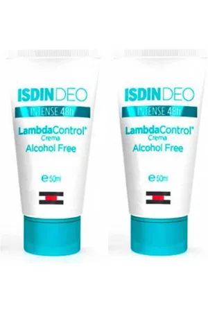 ISDIN Tratamiento corporal Lambda Control Intense 48h Desodorante En Crema Duo 2 X para mujer