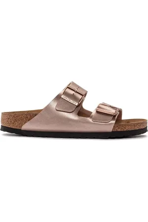 Birkenstock Sandalias Arizona Birko-Flor Narrow - Copper para mujer