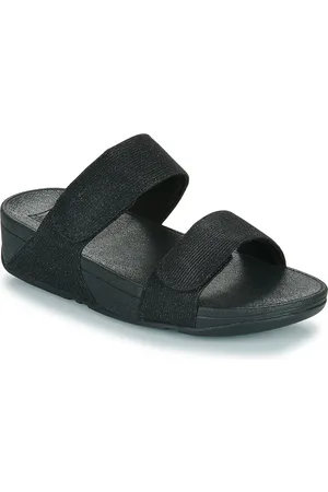 FitFlop Sandalias LULU ADJUSTABLE SHIMMERLUX SLIDES para mujer