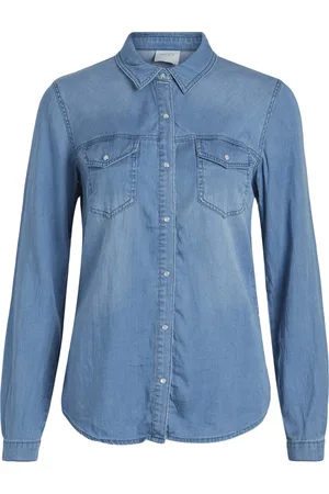 VILA Camisa CAMISA VAQUERA VIBISTA 14033008 para mujer