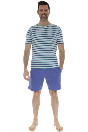 Christian cane Pijama MARINO para hombre