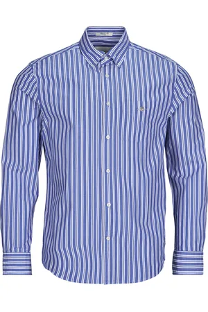 GANT Camisa manga larga REG CLASSIC POPLIN STRIPE SHIRT para hombre