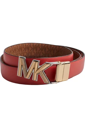 Michael Kors Cinturón 558786-LUGGAGE-DAHLIA para mujer