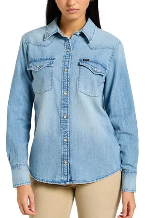 Lee Camisa 112355108 REGULAR WESTERN-MODERN BLUE para mujer