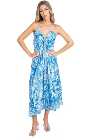 Isla Bonita By Sigris Vestido largo Vestido Largo Midi para mujer