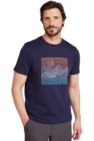Mountain Warehouse Camiseta manga larga MW3866 para hombre