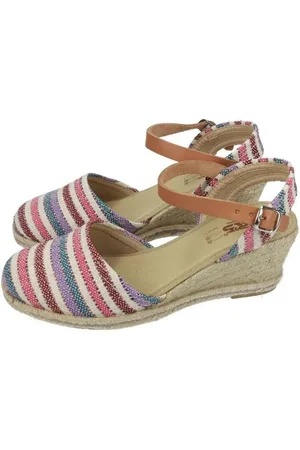 Kokis Zapatillas de senderismo Esparteñas rayas para mujer