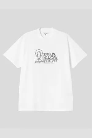 Carhartt Camiseta CAMISETA STARGAZER TEE WHITE para hombre