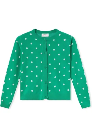 Compañía fantástica Abrigo COMPAÑIA FANTÁSTICA Jacket 10234 - Green/White para mujer