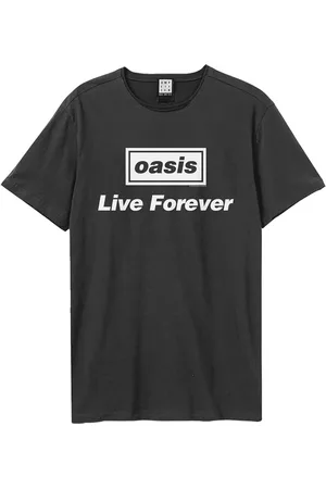 Amplified Camiseta manga larga Live Forever para mujer