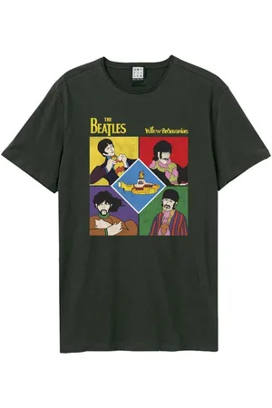 Amplified Camiseta manga larga Yellow Submarine Shapes para mujer