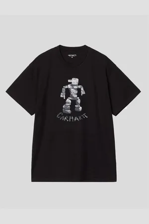 Carhartt Camiseta CAMISETA CAIRN MAN TEE BLACK para hombre