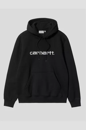 Carhartt Jersey SUDADERA HOODED SWEATSHIRT BLACK-WHITE para hombre