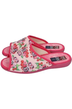 Gema Garcia Pantuflas Chinelas cerezas para mujer